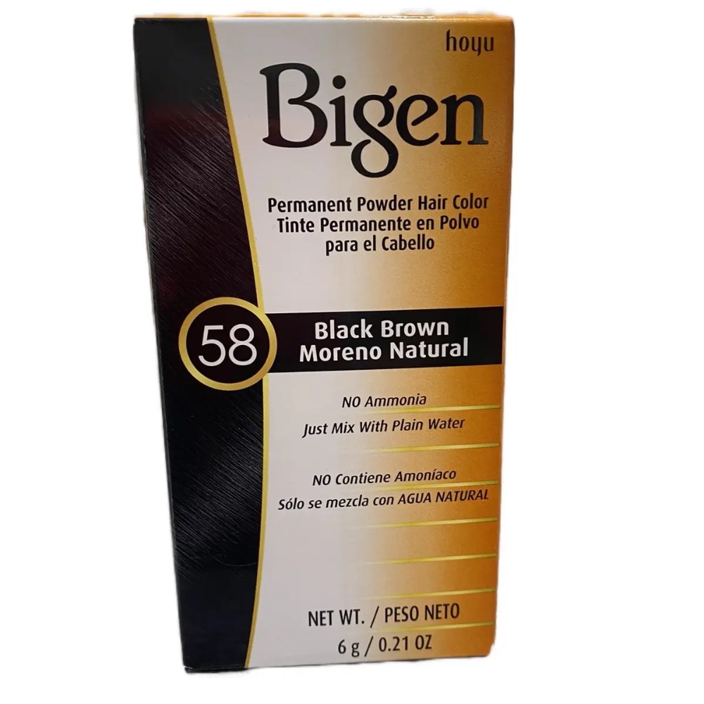 BIGEN HAIR COLOUR MIX 56 57 58 59