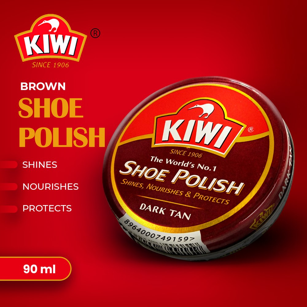 Kiwi Polish Brown 90Ml Large