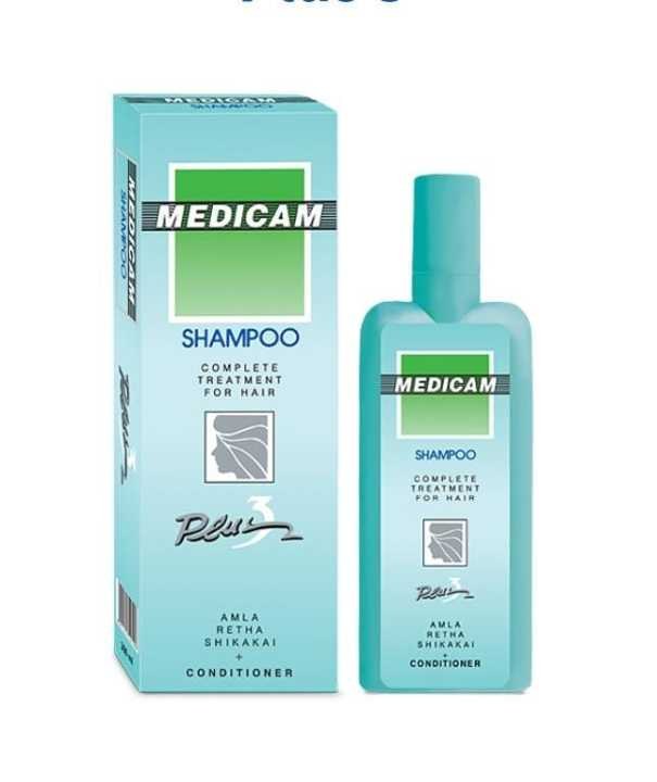 Medicam Shampoo Amla Retha Shikakai Plus Conditioner 300Ml