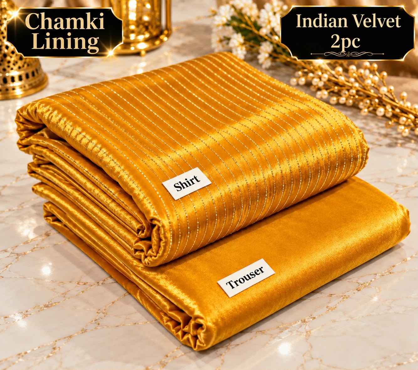 Indian Velvet 2pc with Chamki Lining Vol 26-27 - DESIGN 02