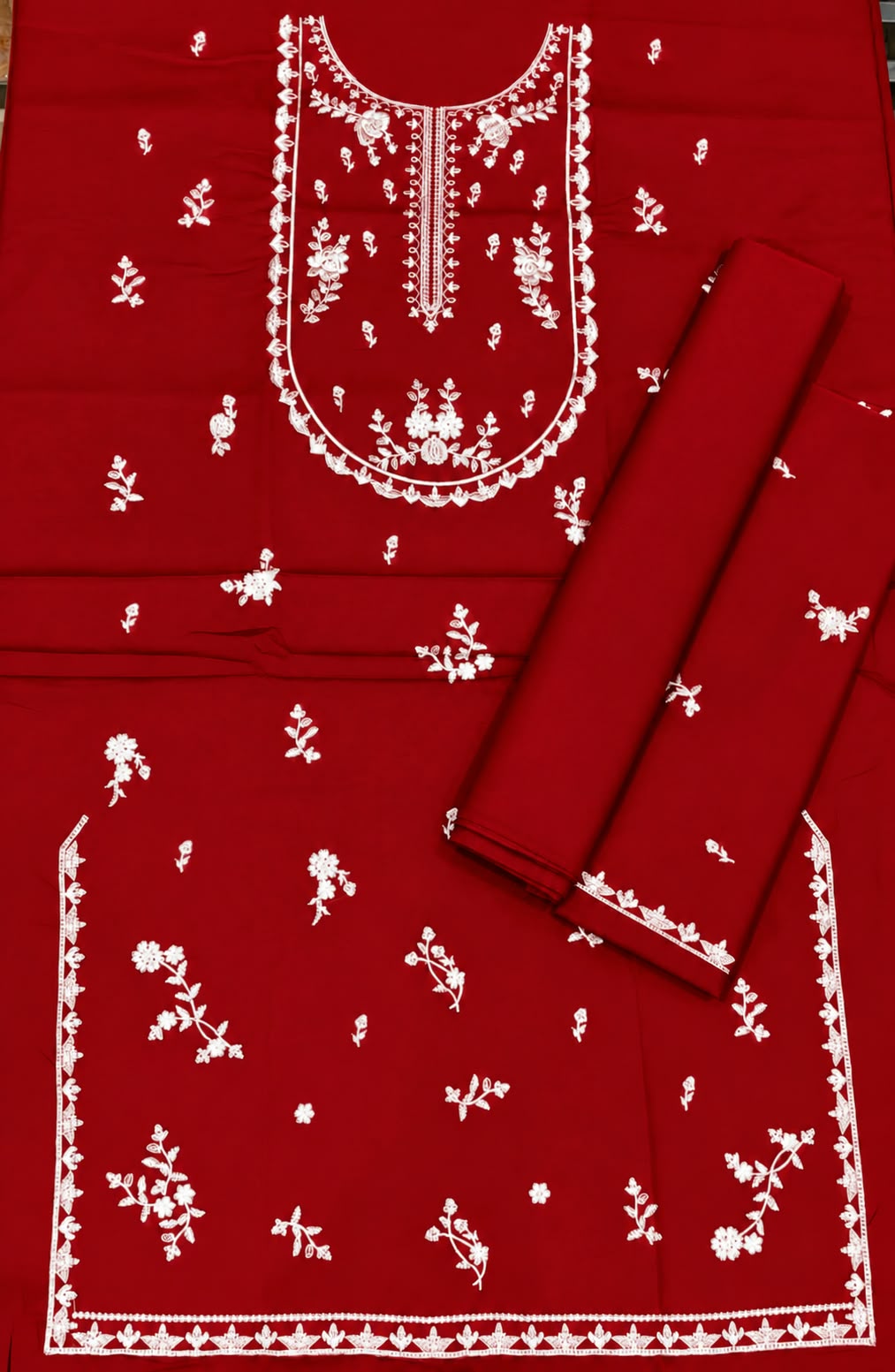 Dhanak Embroidered 2pc - DESIGN 52