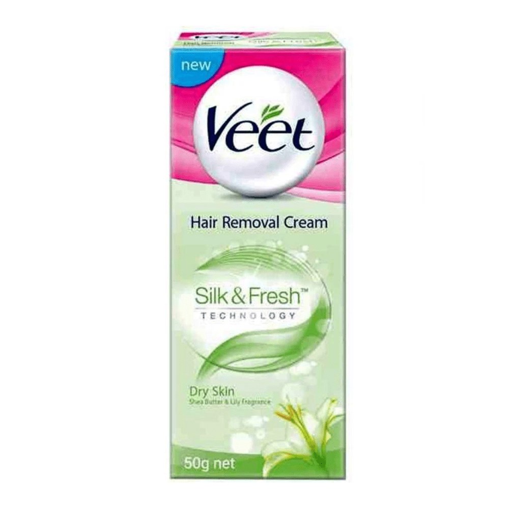 Veet Hair Removal Cream Dry Skin Green 63G Mediume Extra Free