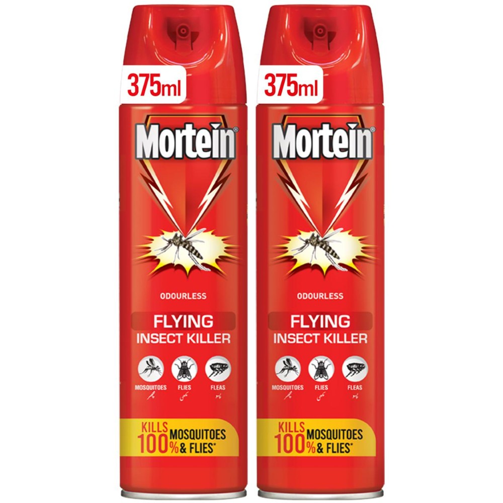MORTEIN INSECT KILLER SPRAY ODORLESS RED 375ML