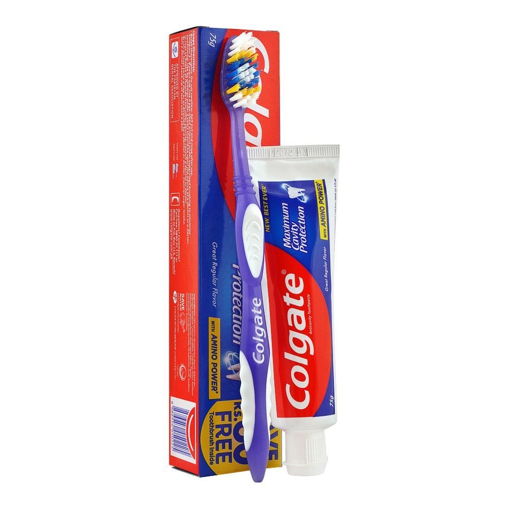 Colgate Toothpaste 75G Brush Pack