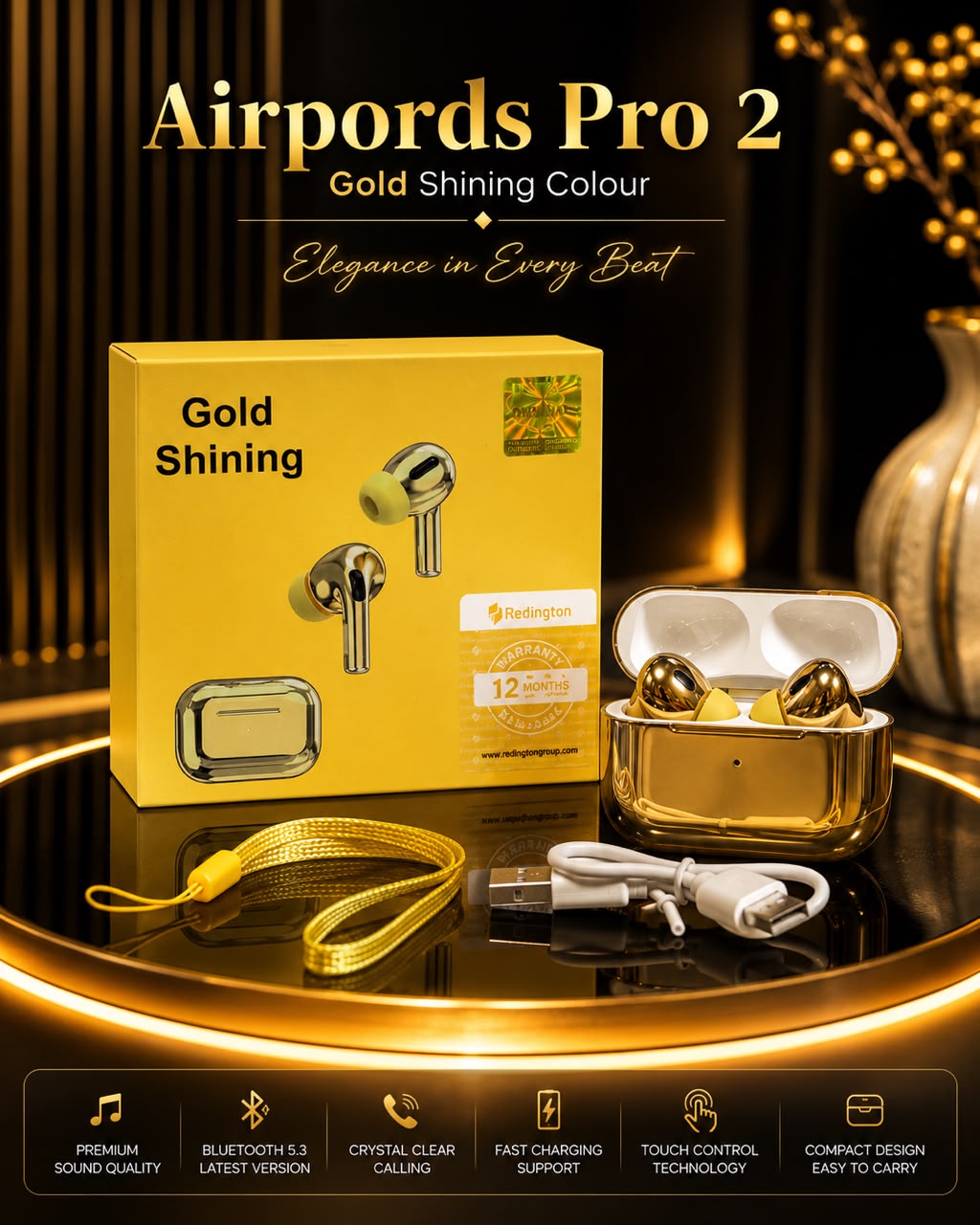 AirPods Pro 2 Buzzer Edition with Lanyard - DESIGN 02