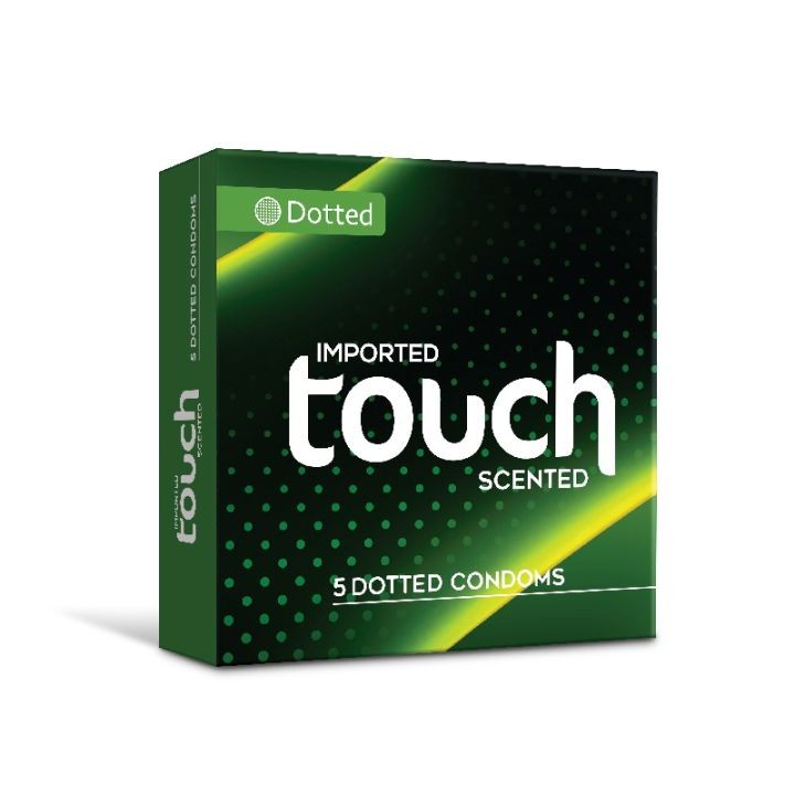 TOUCH CONDOMS GREEN 5P LARGE