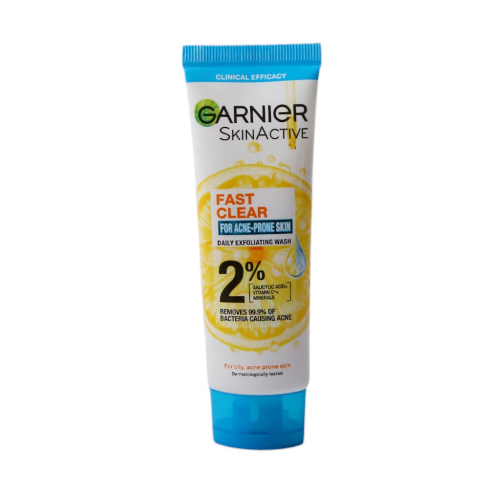 GARNIER SKIN ACTIVE FAST CLEAR FACEWASH 50ML