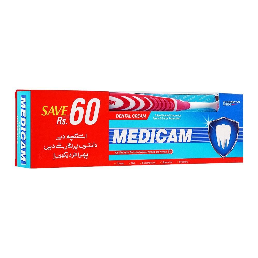 Medicam Toothpaste Brush Pack 180G