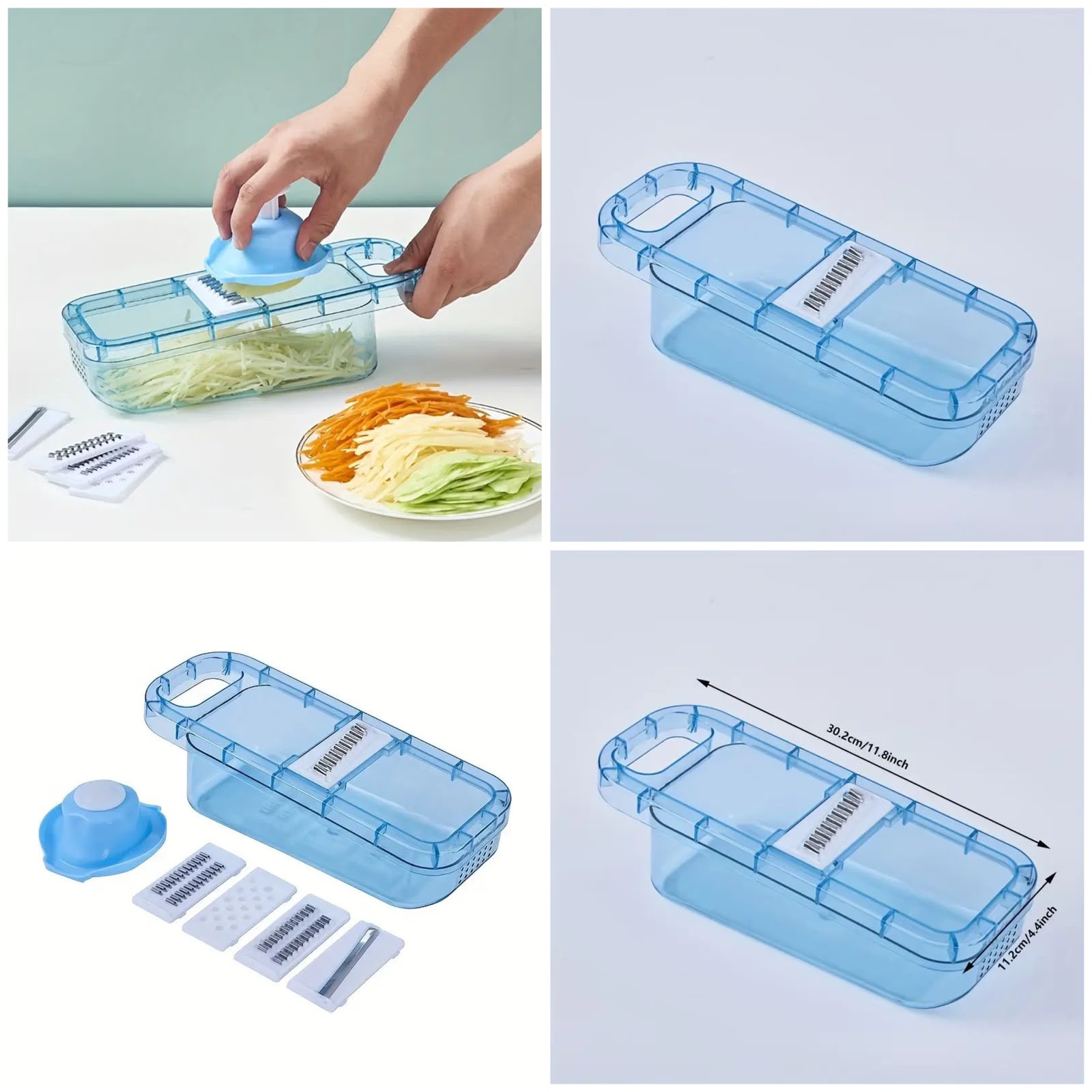 Transparent Vegetable Cutter