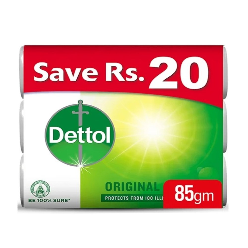 Dettol Soap Original 85G Bundal