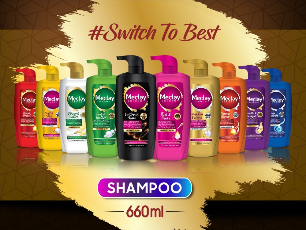 MECLAY LONDON SHAMPOO MIX 660ML