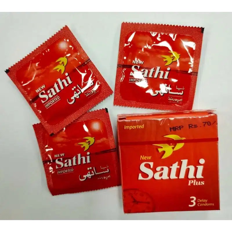 Sathi Piain Condom 4Pcs 90Wala