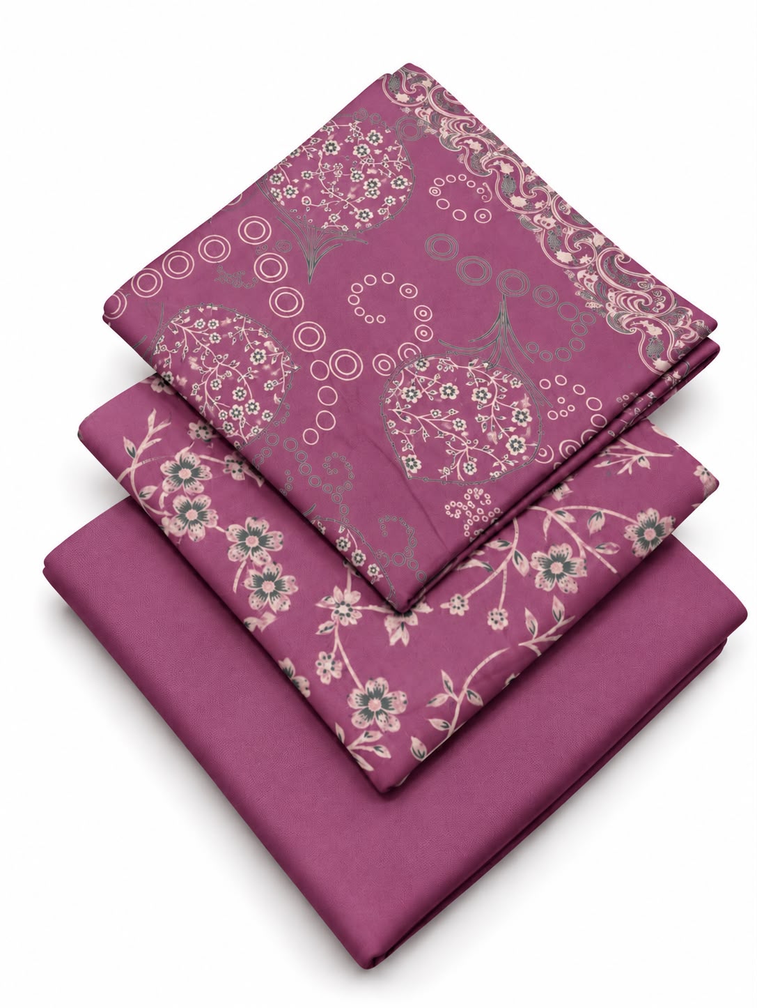 Dhanak Printed Hit Code Unstitched 3pc - DESIGN 07