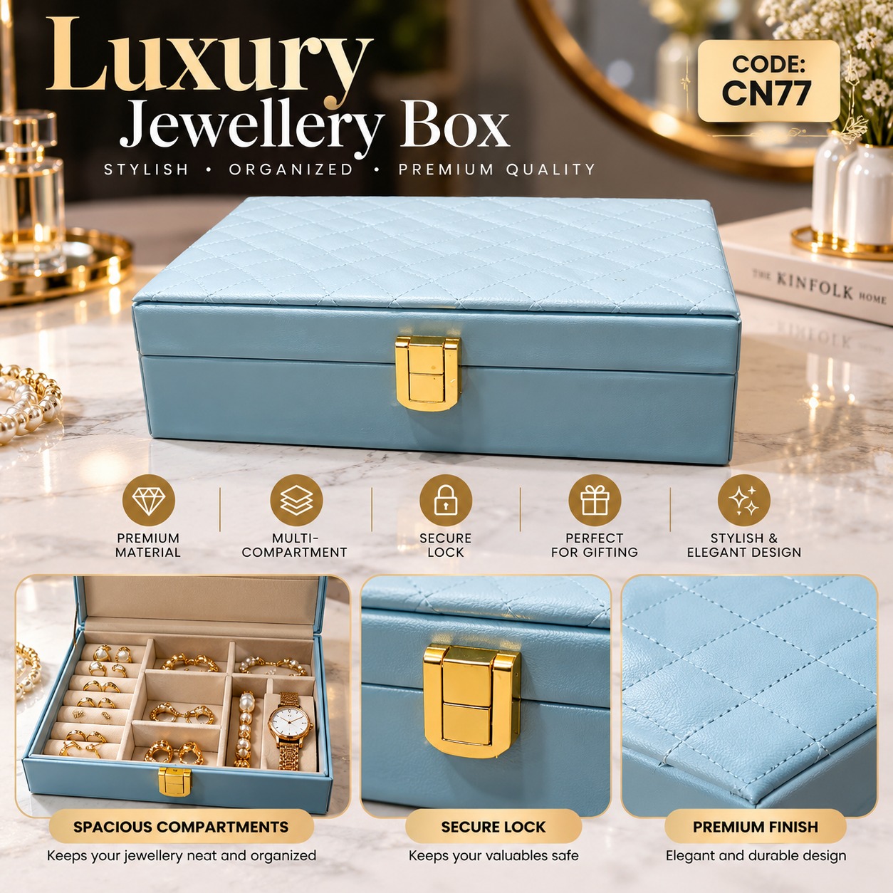 Luxury Jewellery Box CN77