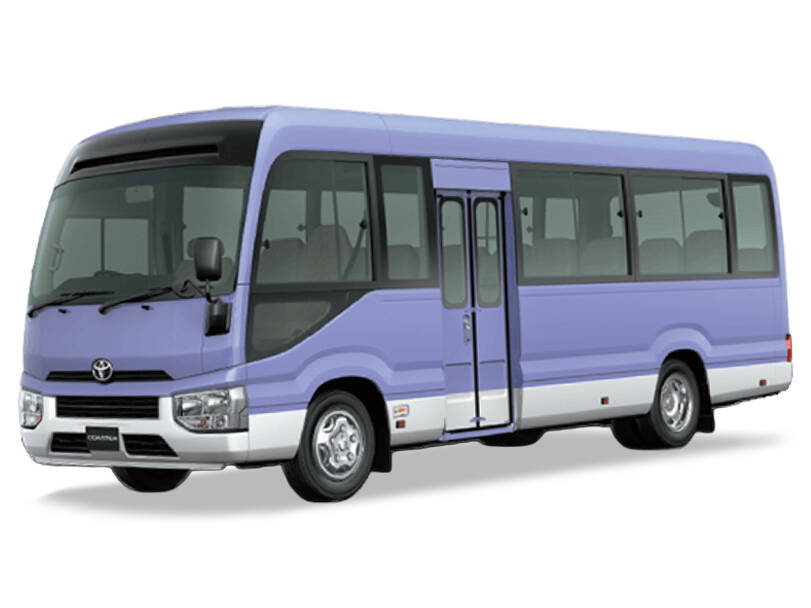 Toyota Saloon Coaster (4C) – Rent with Driver