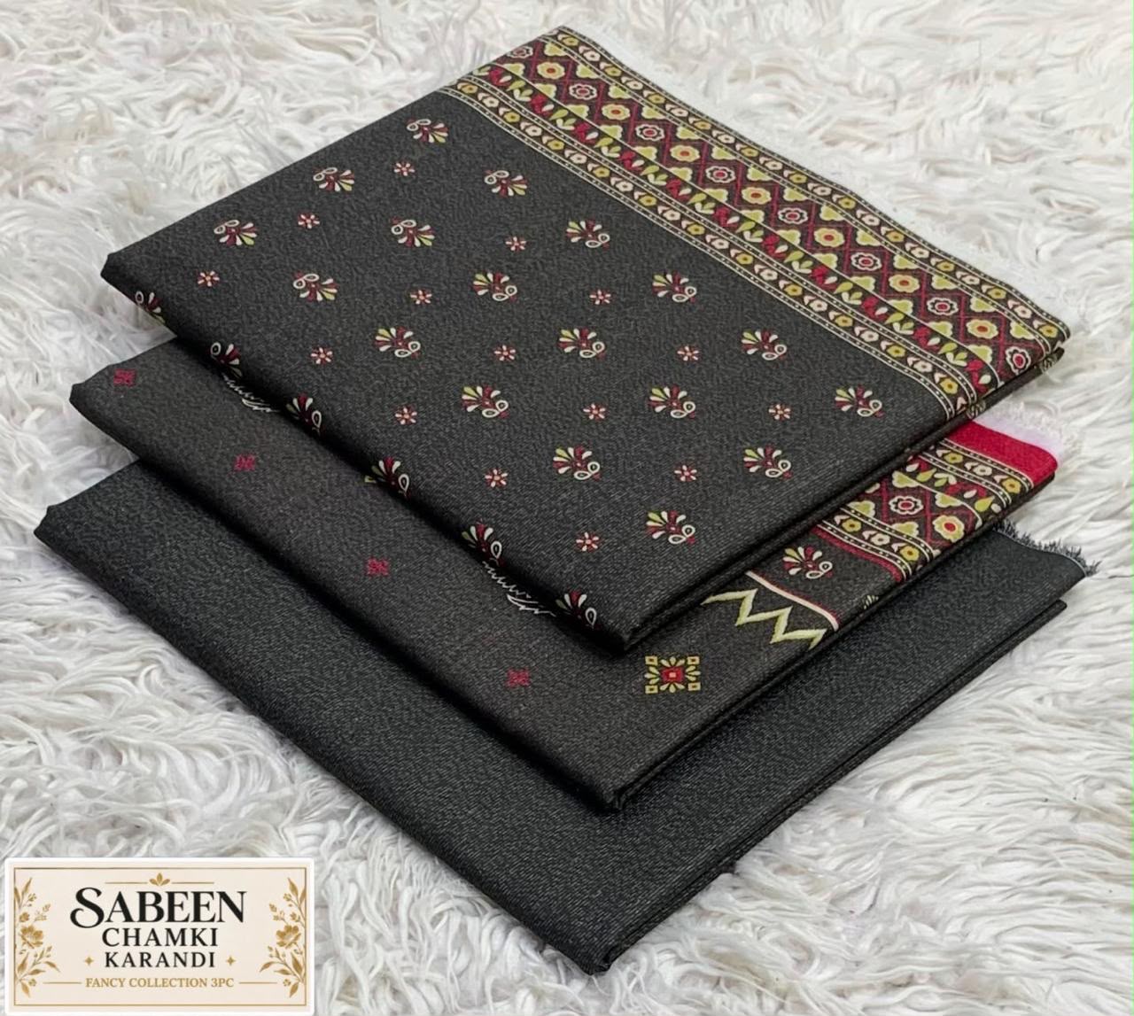 Sabeen Chamki Karandi Airjet 3pc - DESIGN 05