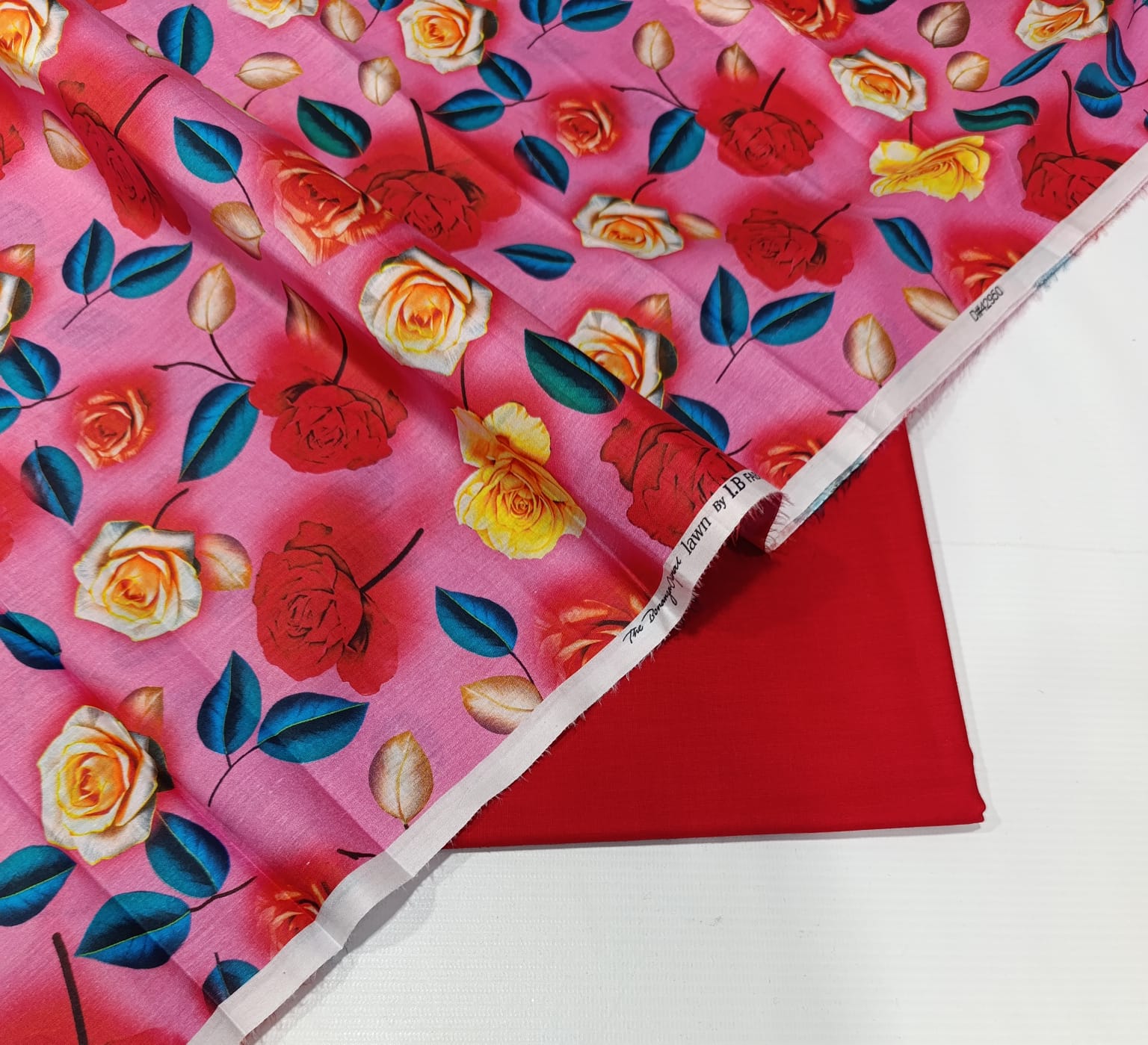 BONANZA 2PC LAWN SUMMER COLLECTION - PINK ROSE