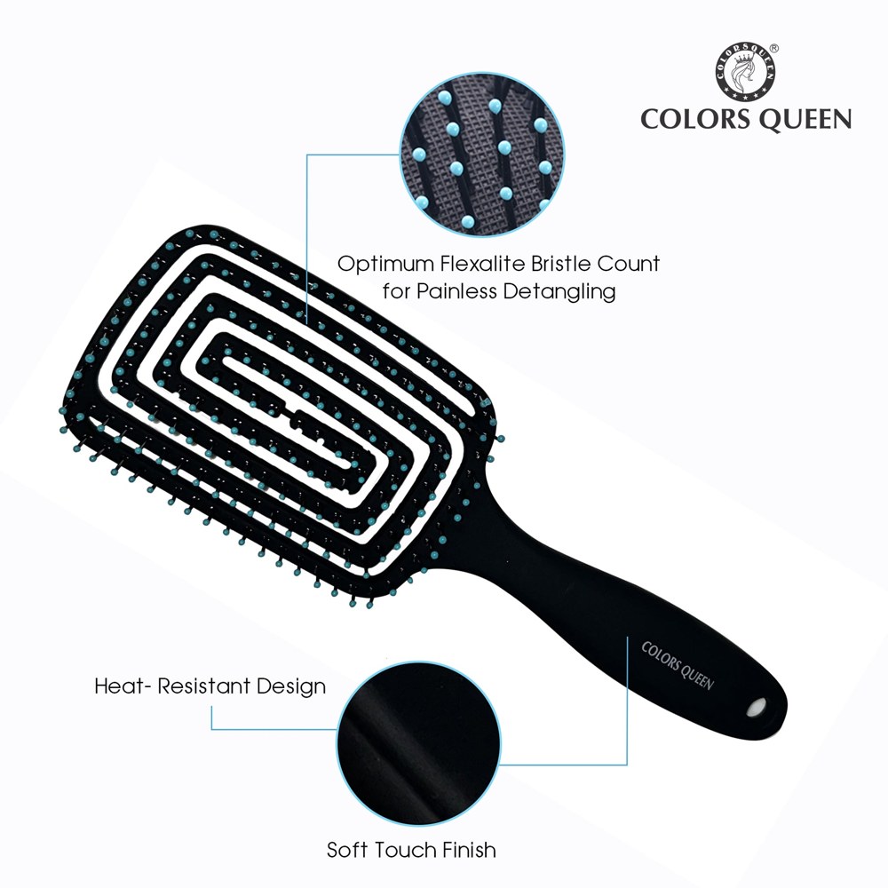 Hair Brushes Rectangle Best Quality Care 703 12Pcs Box