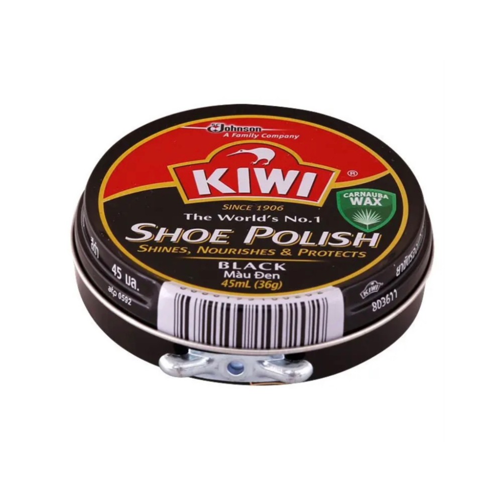 KIWI POLISH BLACK 45ML MEDIUM