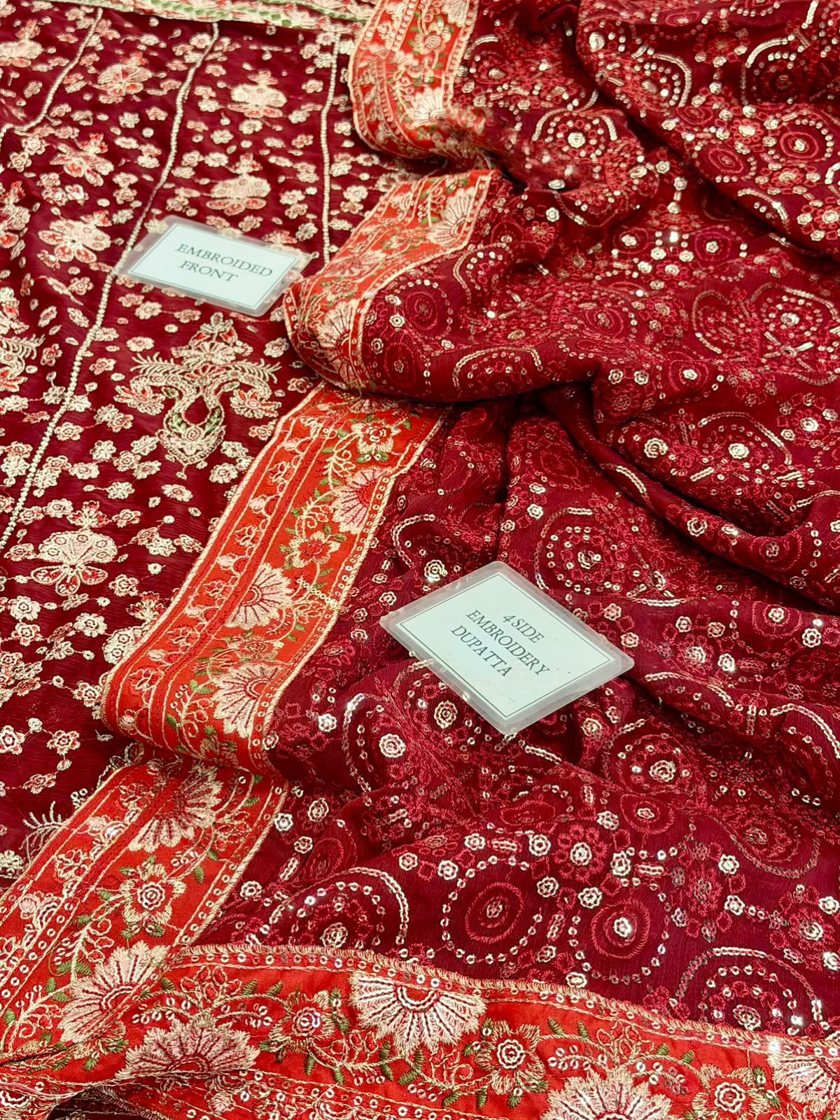 Baroque Wedding Edition Chiffon with Shamoz Sharara - Design 03