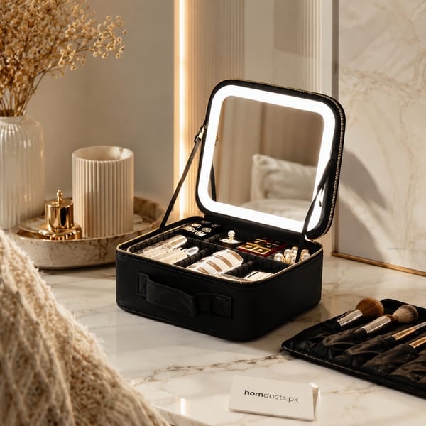 Smart LED Cosmetic Makeup Organizer Box