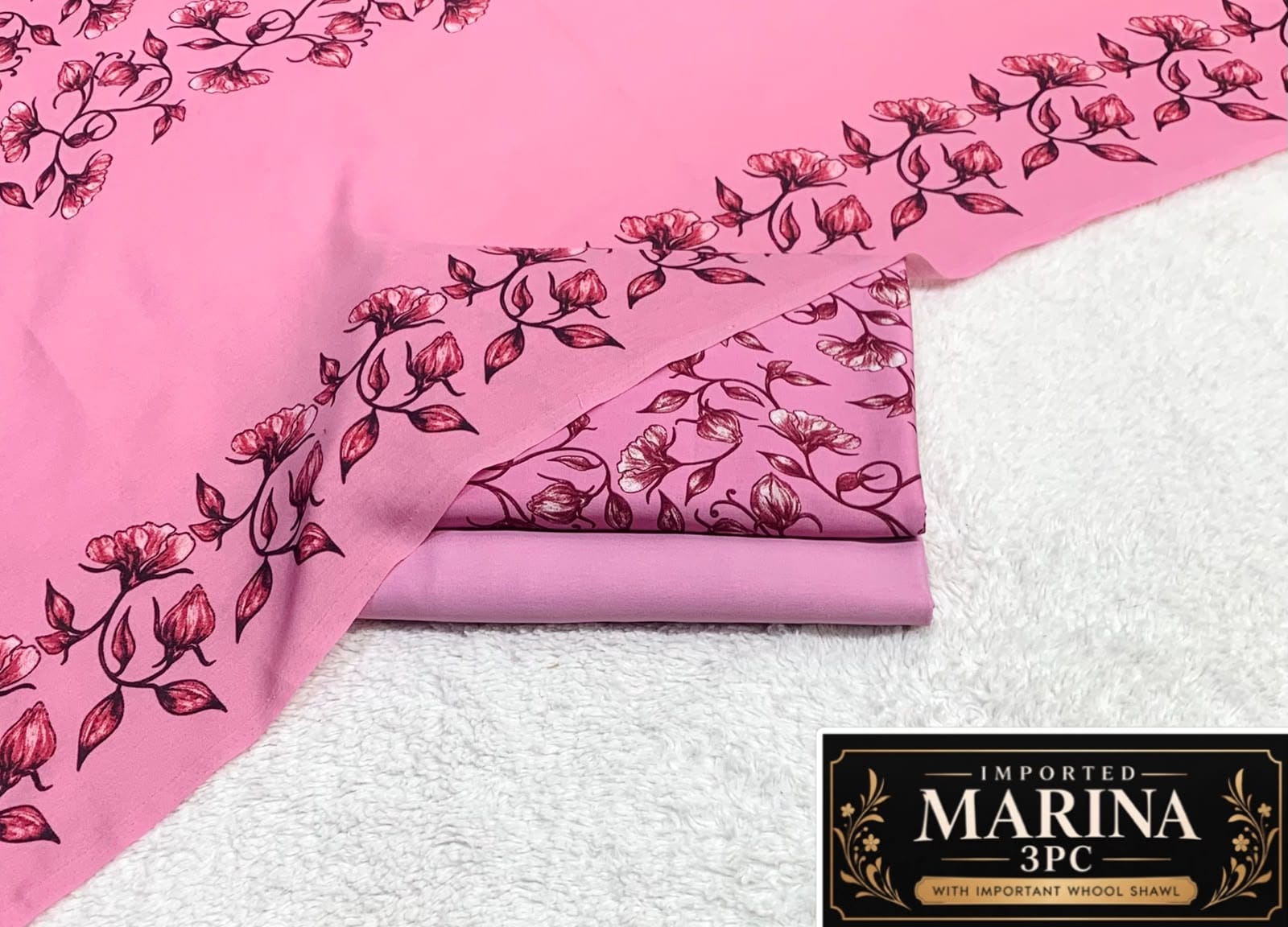 IMPORTED MARINA 3PC COLLECTION BY IT - PINK