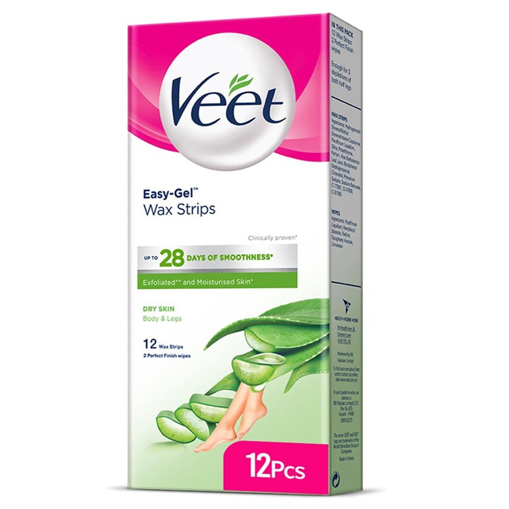 Veet Easy Gel Wax Strips Green