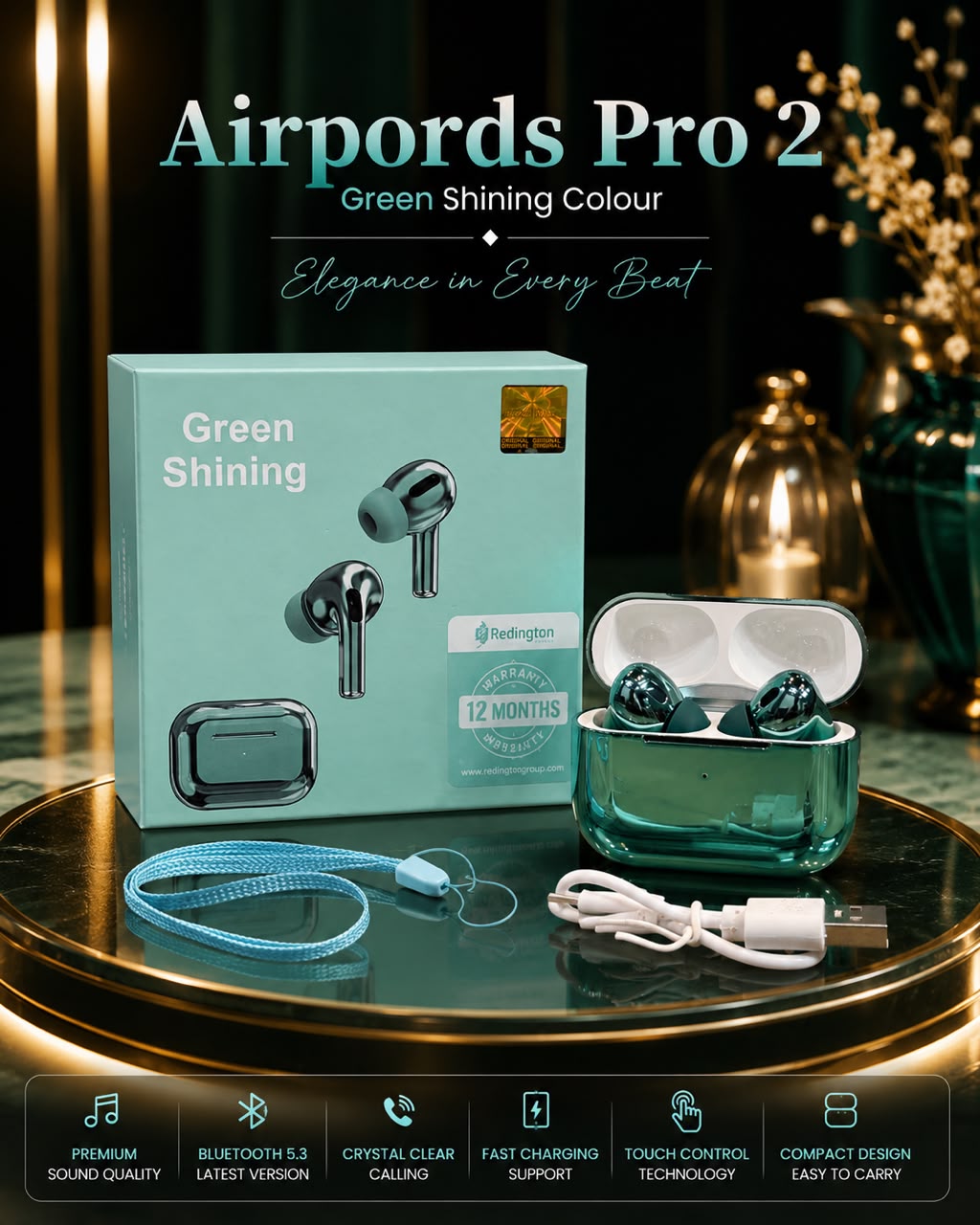 AirPods Pro 2 Buzzer Edition with Lanyard - DESIGN 04
