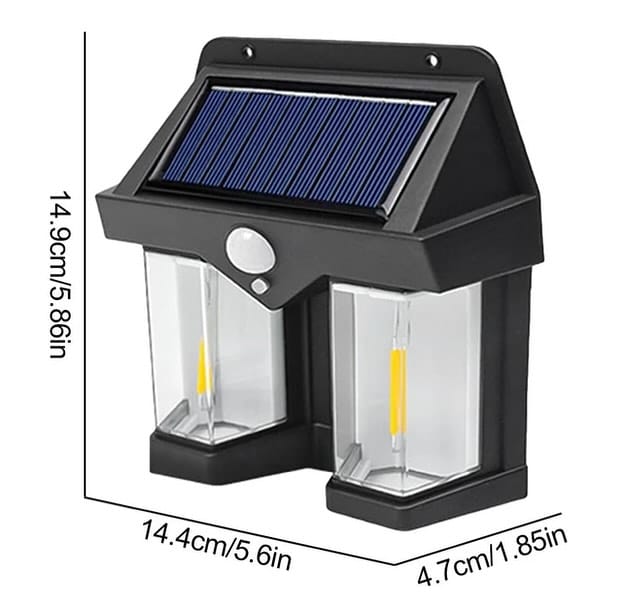 Twin Solar Sensor Light