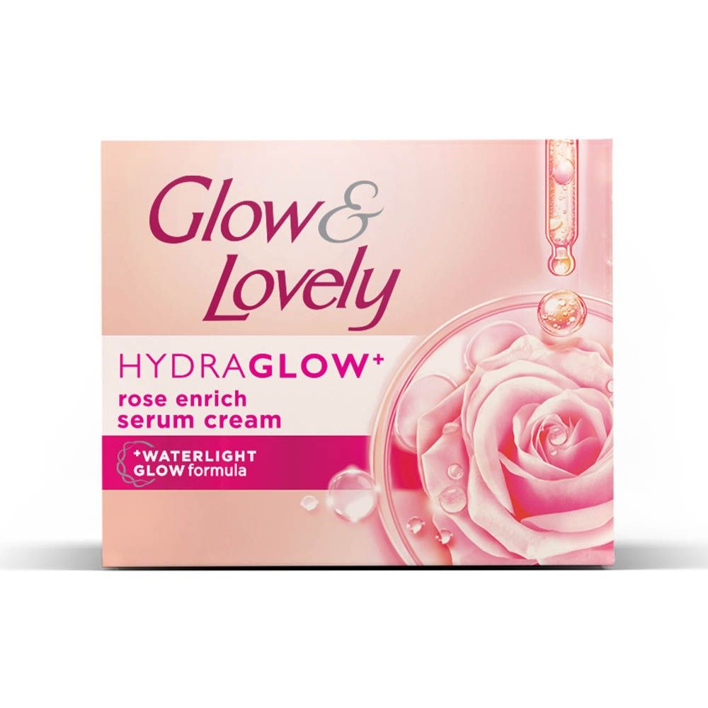 Glow And Lovely Hydra Glow Rose Enrich Serum Cream