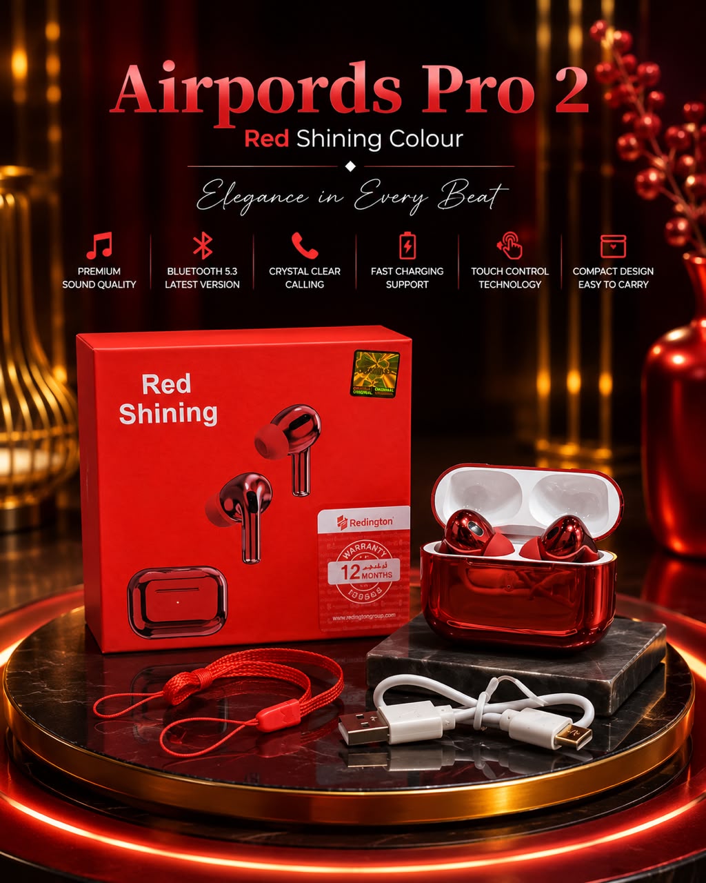AirPods Pro 2 Buzzer Edition with Lanyard - DESIGN 03