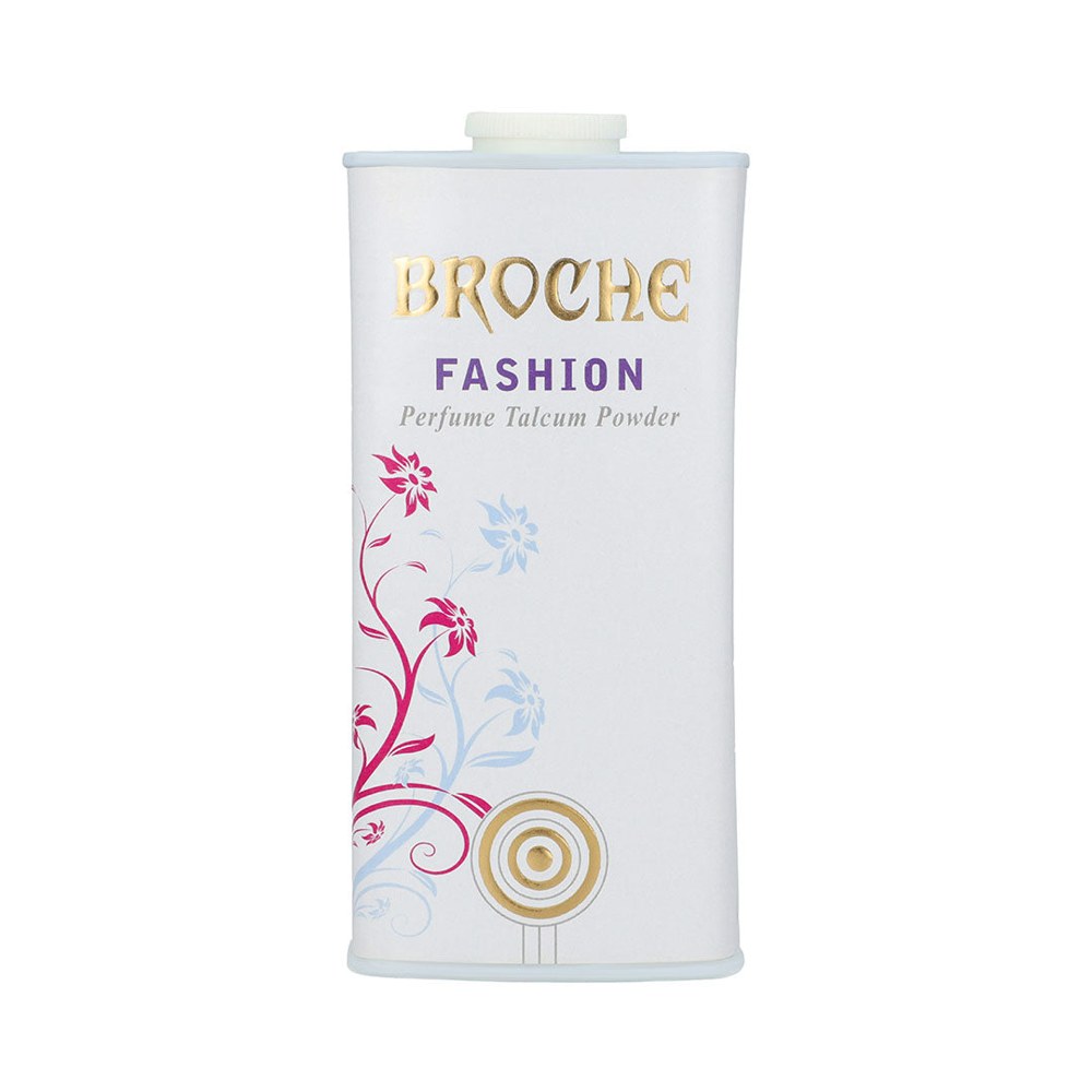 Broche Powder White