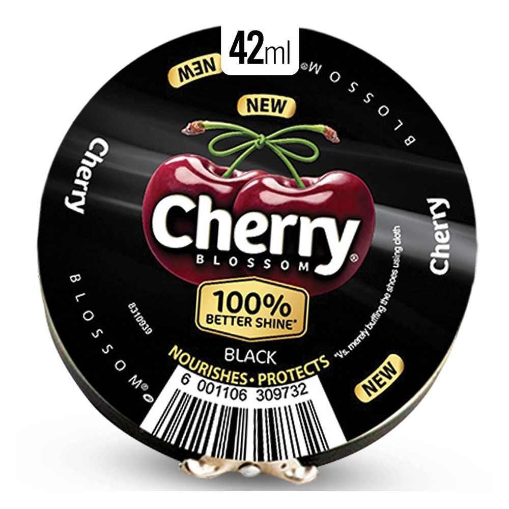 Cherry Shoe Polish Black 42Ml