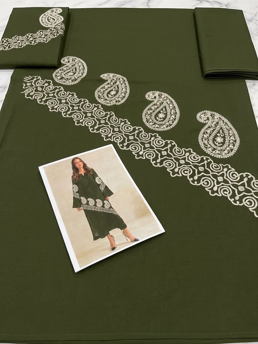 Dhanak Embroidered 2pc - DESIGN 40