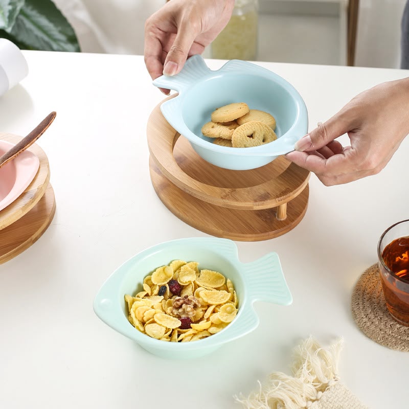 Fish Shape Kids Serving Bowl Set of 3