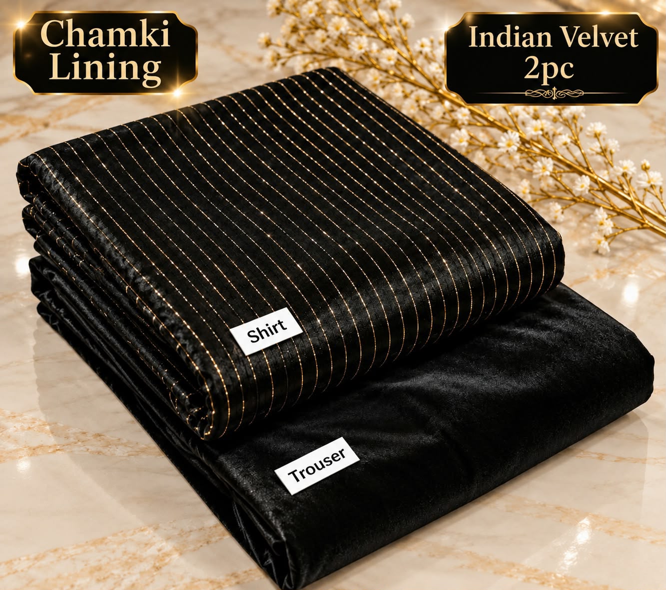 Indian Velvet 2pc with Chamki Lining Vol 26-27 - DESIGN 04