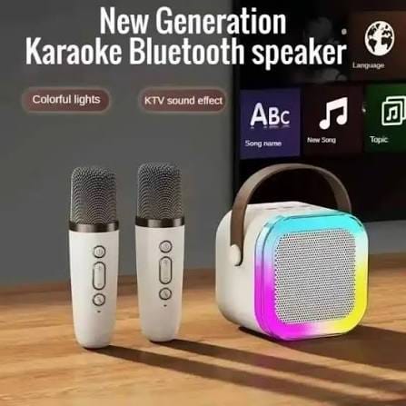 K12 Bluetooth Karaoke Speaker Double Mic