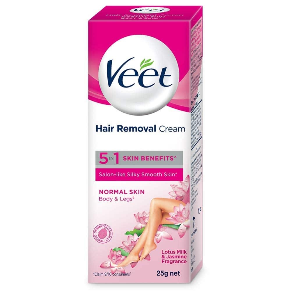 VEET HAIR REMOVAL LOTION NORMAL SKIN PINK 40G SMALL PACK CTN 48PCS