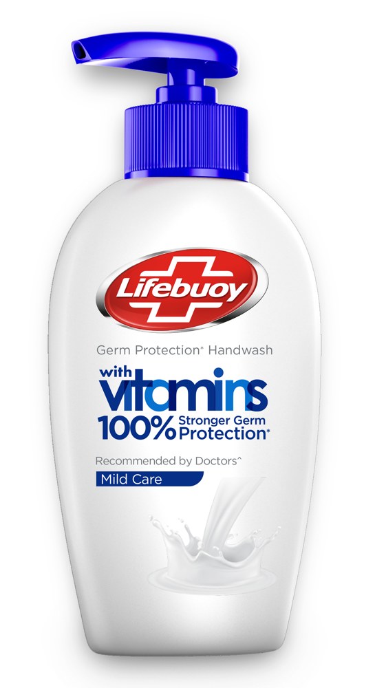 Lifebuoy Handwash Germ Protection Blue Mild Care 200Ml